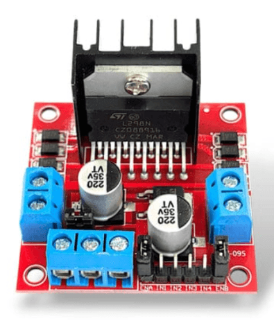 L298N H-Bridge Dual Motor Driver, Stepper Motor Driver